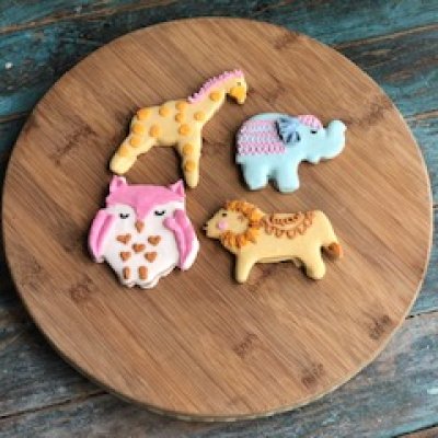 Zoo Animal Cookie Set $68/dozen